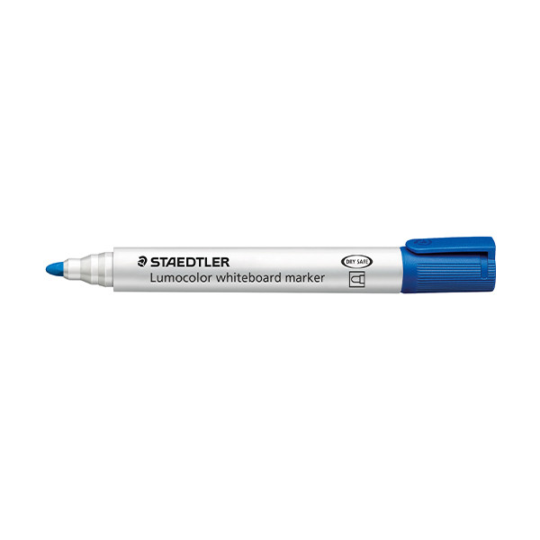 Staedtler Lumocolor 351 marqueur pour tableau blanc (2 mm ogive) - bleu 351-3 209618 - 1
