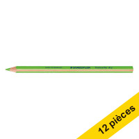 Offre : 12x Staedtler Textsurfer surligneur à sec triangulaire - vert