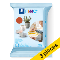 Offre : 3x Fimo air pâte à modeler 1 kg - 76 terre cuite