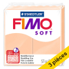 Offre : 3x Fimo soft pâte à modeler 57g - 43 beige 424656 - 1