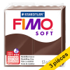Offre : 3x Fimo soft pâte à modeler 57g - 75 chocolat 424707 - 1