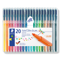 Staedtler Triplus color 323 feutres de coloriage triangulaires (20 pièces) 323SB20 209578