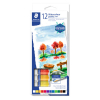 Staedtler ensemble de peinture aquarelle (12 couleurs)