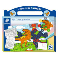 Staedtler livre de coloriage par numéro dinosaures 34CBN02 209582