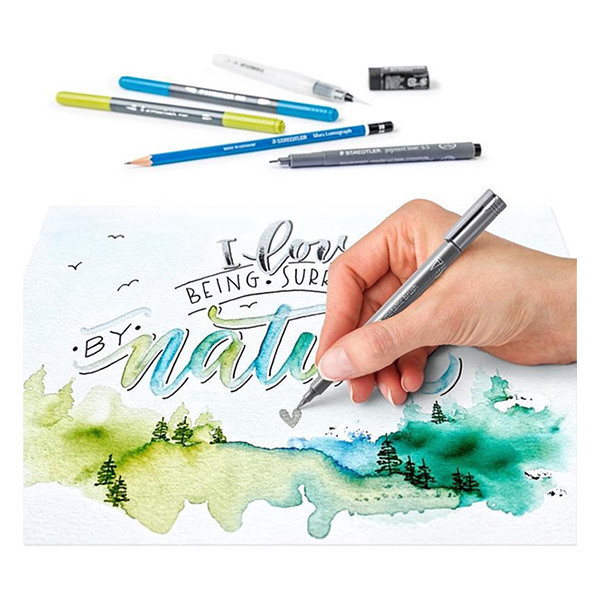 Staedtler mixed set aquarelle et lettrage à la main 613001-2 209644 - 3
