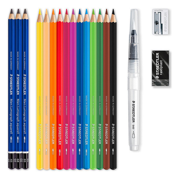 Staedtler mixed set de crayons aquarelle 6114610C 209643 - 2