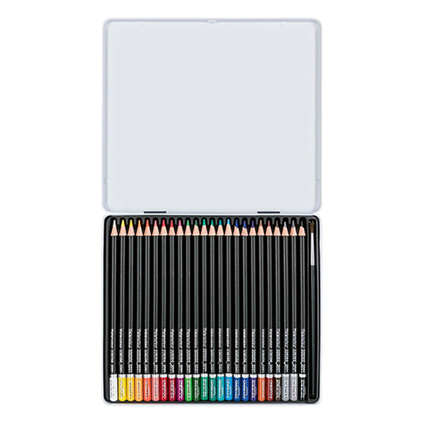 Staedtler super soft crayons de couleur (24 pièces) 149CM24 209568 - 2