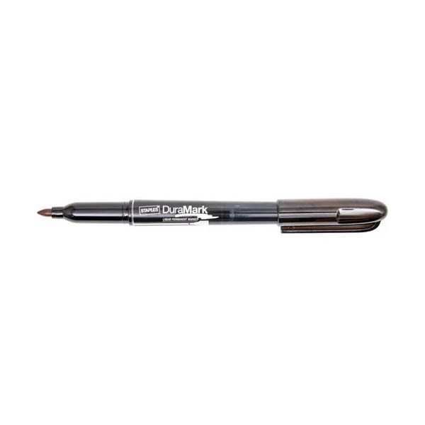 Staples DuraMark marqueur permanent 1,5 - 3 mm rond (10 pièces) - noir 068836 - 1