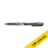 Offre : 10x Staples DuraMark marqueur permanent 1,5 - 3 mm rond (10 pièces) - noir 280146 - 1