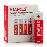 Staples PowerX MN1500 Penlite pile AA (4 pièces) 390686