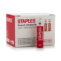 Staples PowerX MN2400 Micro AAA pile 24 pièces 390682