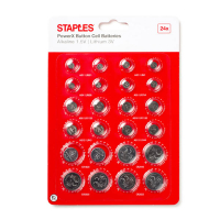 Staples PowerX pile bouton multipack 390685