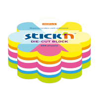 Stick'n Die-Cut fleur mix fluo 61 x 70 mm (250 feuilles) 21833 201735