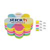 Stick'n Die-Cut fleur mix fluo 61 x 70 mm (250 feuilles) 21833 201735 - 2