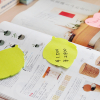 Stick'n Die-Cut notes form feuille 70 x 70 mm (50 feuilles) - vert fluo 21180 201843 - 2