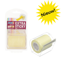 Stick'n Roll notes extra collantes en dévidoir 50 mm x 10 m - jaune pastel 21690 201769