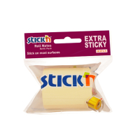 Stick'n Roll notes extra collantes recharge 50 mm x 10 m - jaune pastel