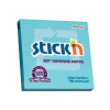 Stick'n bloc-notes bord adhésif 360 degrés 76 x 76 mm (100 feuilles) - bleu 21553 201753 - 1