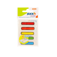 Stick'n index imprimés avec caractères 45 x 12 mm (5 x 20 onglets) 26072 201732