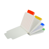 Stick'n marque-pages lignés 70,2 x 70,2 mm (100 feuilles) - couleurs variées 21559 201747 - 2