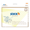 Stick'n notes autocollantes 150 x 203 mm (30 feuilles) - transparent