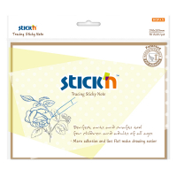 Stick'n notes autocollantes 150 x 203 mm (30 feuilles) - transparent 21820 400896