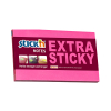 Stick'n notes extra collantes 76 x 127 mm (90 feuilles) - magenta 21675 201765 - 1