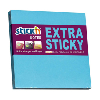 Stick'n notes extra collantes 76 x 76 mm - bleu 201701