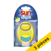 Offre : 3x Sun Citron désodorisant pour lave-vaisselle (60 lavages)