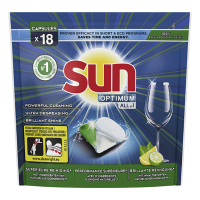Sun Optimum All-in 1 tablettes pour lave-vaisselle citron (18 lavages)  SSU00116