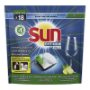 Sun Optimum All-in 1 tablettes pour lave-vaisselle citron (18 lavages)