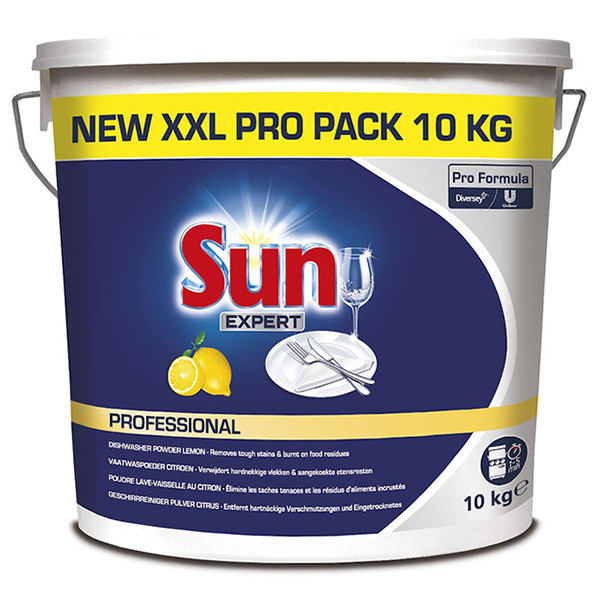 Sun Professional Expert poudre lave-vaisselle Citron (10 kg) SSU00261 - 1