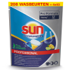 Sun Professional Optimum All In 1 Capsules pour lave-vaisselle 4 paquets (208 lavages) SSU00201 - 1