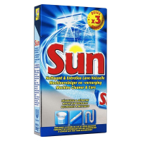 Sun nettoyant pour lave-vaisselle (3 x 40 grammes) 61091388 SSU00005
