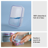 Sunware Basic boîte de conservation transparente avec clips 2,4 litres 54902709 216794 - 3