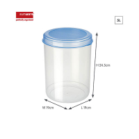 Sunware Club Cuisine boîte de conservation 5 litres - transparent/bleu 216824