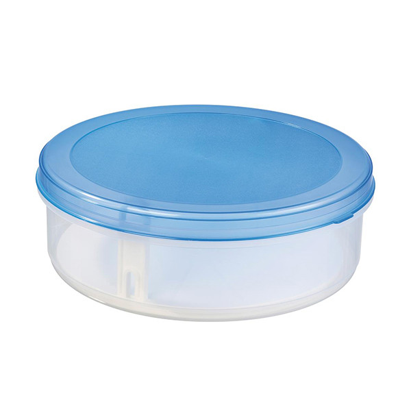 Grande boîte à gâteaux transparente avec ruban 13 x 13 x 14, emballage