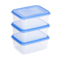 Sunware Club Cuisine set de boîtes de congélation transparentes 1,2 litre - bleu 76600663 216784