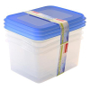 Sunware Club Cuisine set de boîtes de congélation transparentes 1,5 litre - bleu 76700663 216783 - 4