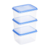 Sunware Club Cuisine set de boîtes de congélation transparentes 1,5 litre - bleu