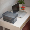 Sunware Comfort Line boîte de rangement transparente 6 litres - gris/noir 200471 - 3