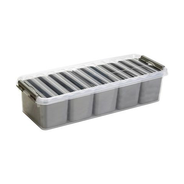 Sunware Q-line boîte de rangement avec 7 baskets 3,5 litres - transparent 82110609 216763 - 1