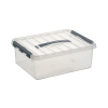 Sunware Q-line boîte de rangement transparente 12 litres 78600609 216531 - 1