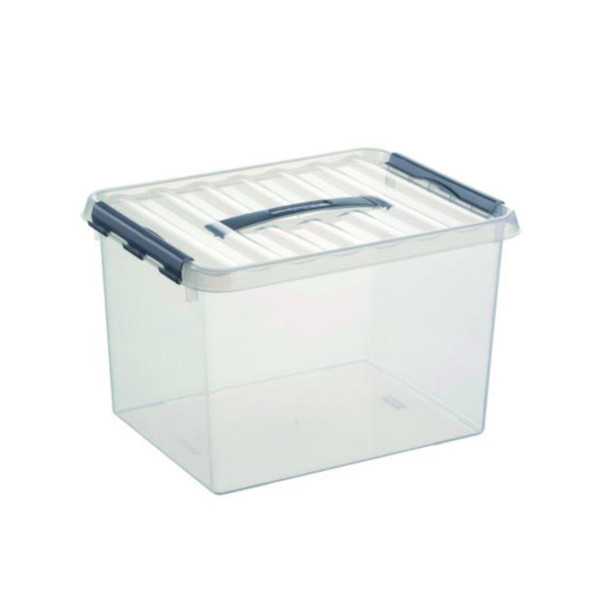 Sunware Q-line boîte de rangement transparente 22 litres 78800609 216532 - 1