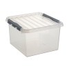 Sunware Q-line boîte de rangement transparente 26 litres 81100609 216541 - 1