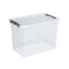 Sunware Q-line boîte de rangement transparente 72 litres