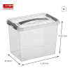 Sunware Q-line boîte de rangement transparente 9 litres 78400609 216530 - 2