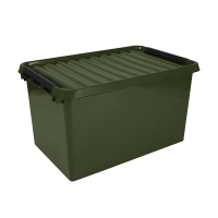 Sunware Q-line recycled boîte de rangement 62 litres - vert/noir 83500688 216577