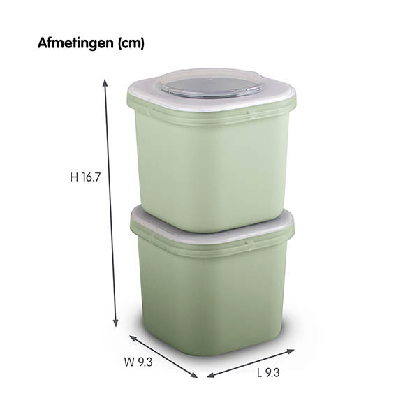 Sunware Sigma Home Food to go boîte repas (lot de 2) - vert 216800 - 2