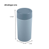 Sunware Sigma Home Food to go gobelet isotherme 330 ml - bleu 216807 - 2